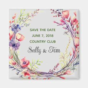 Save The Date magnet