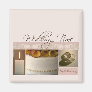 Save the date magnet