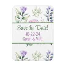 Save the date magnet