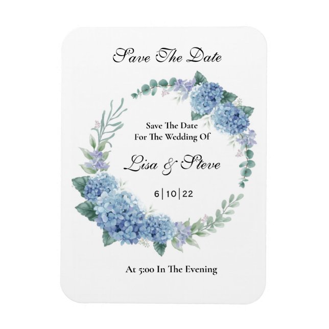 Save The Date Magnet (Vertical)