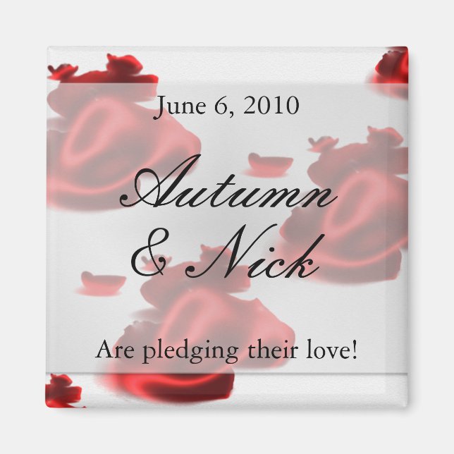 Save the Date magnet (Front)