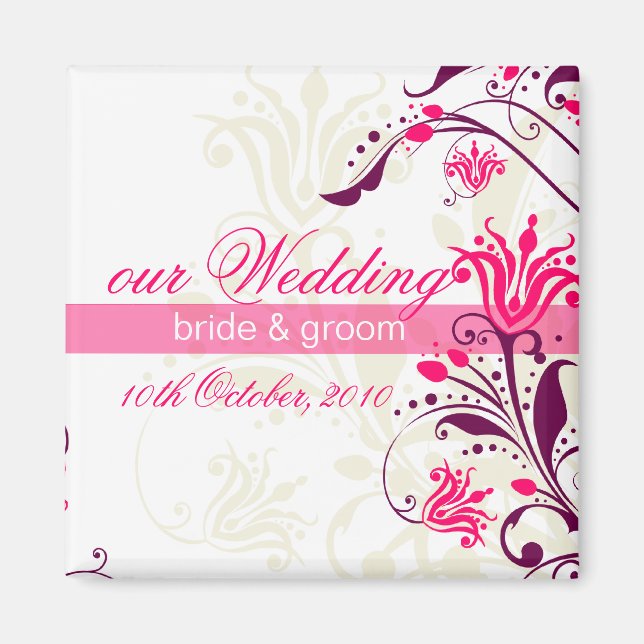 SAVE THE DATE MAGNET :: lily (Front)