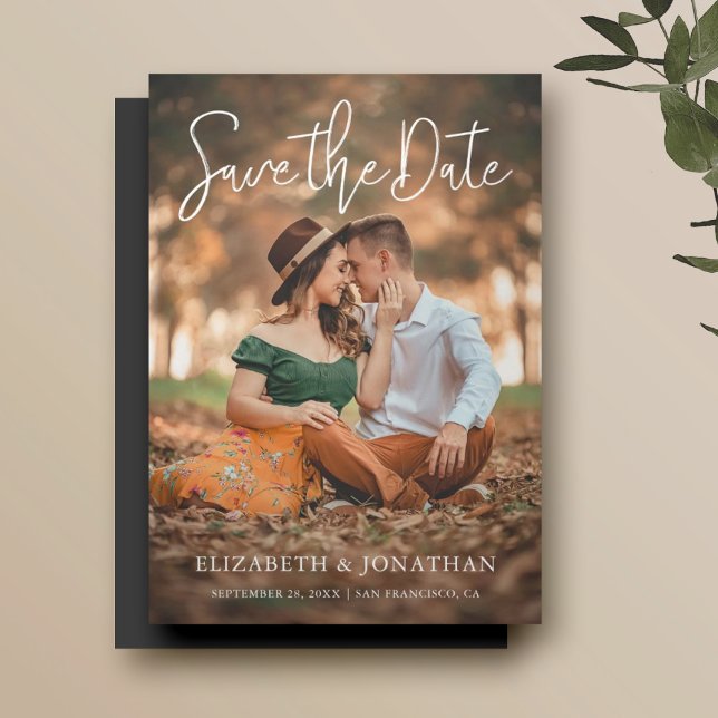 Save the Date Magnet with Photo (Creator Uploaded)