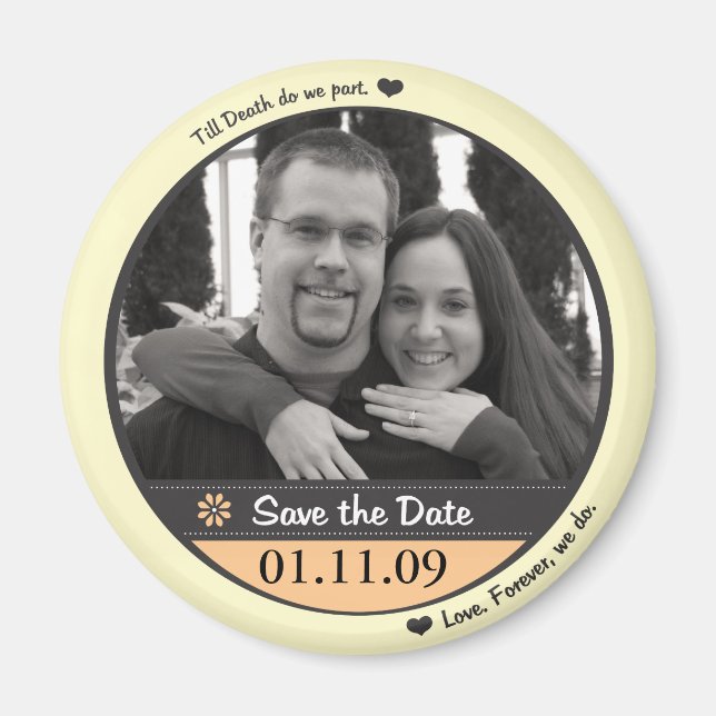 Save the Date Magnets (Front)