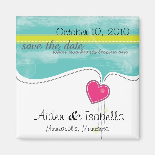 Save the Date Magnets (Front)