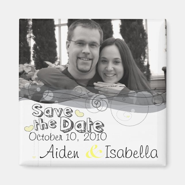 Save the Date Magnets (Front)