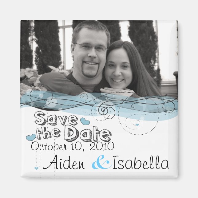Save the Date Magnets (Front)