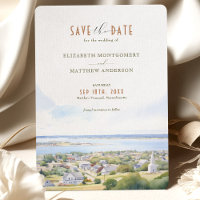 Save The Date Martha’s Vineyard, Massachusetts