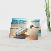 Save The Date Message In a Bottle