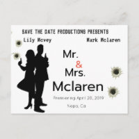 Save The Date Mock Movie Poster