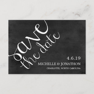 Save The Date Mod Pen Chalkboard