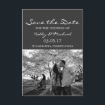 Save the Date - Photo<br><div class="desc">Simple Photo Save the Date,  add your image and change background colour to suit your needs.</div>