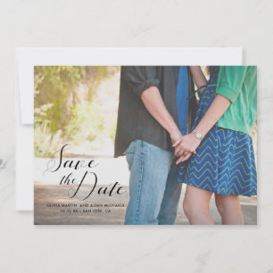 Save the Date Photo