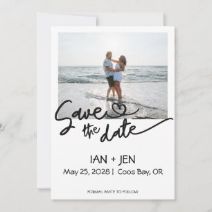 Save the Date Photo Card