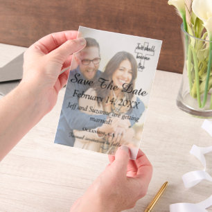 Save The Date Photo Christian Engaged Announcement