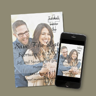 Save The Date Photo Christian Engaged Announcement