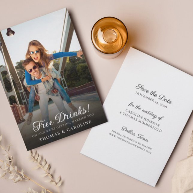 Save the Date Photo Funny Wedding Announcement (Creator Uploaded)