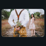 Save the Date | Photo Magnet<br><div class="desc">This Save the Date is an adorable way to tell the world your wedding date. You can customize this card to suit your needs.</div>