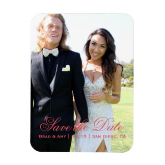 Save The Date Photo Magnets
