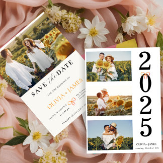 Save the Date, Photo Minimalist Save the Date Invitation