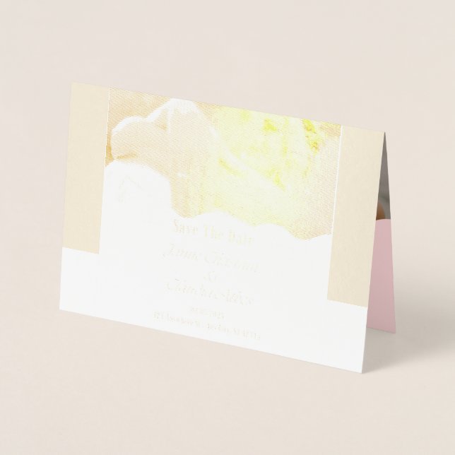 Save the Date,Photo Modern,Magnetic Invitation (Front)