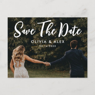 Save The Date Photo Postcard