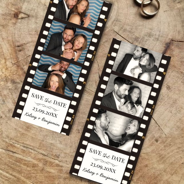 Save the Date Photo Strip Photo Booth (Save the Date Photo Strip Photo Booth)