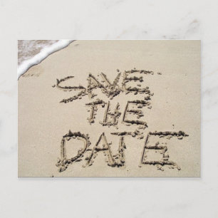 Save the Date post-card Announcement Postcard