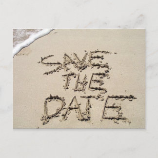 Save the Date post-card Announcement Postcard