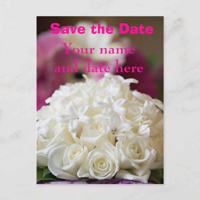 Save the date postcard (Front)