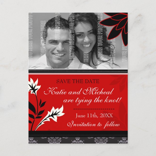 Save the Date Postcard (Front)