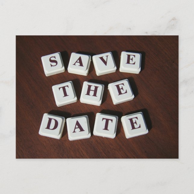 Save the Date Postcard (Front)