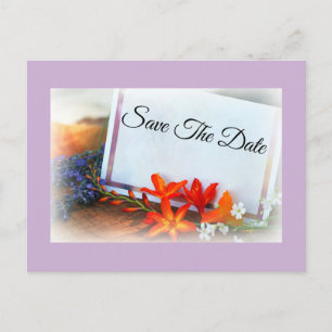 Save the date Postcard