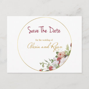 Save The Date Postcard