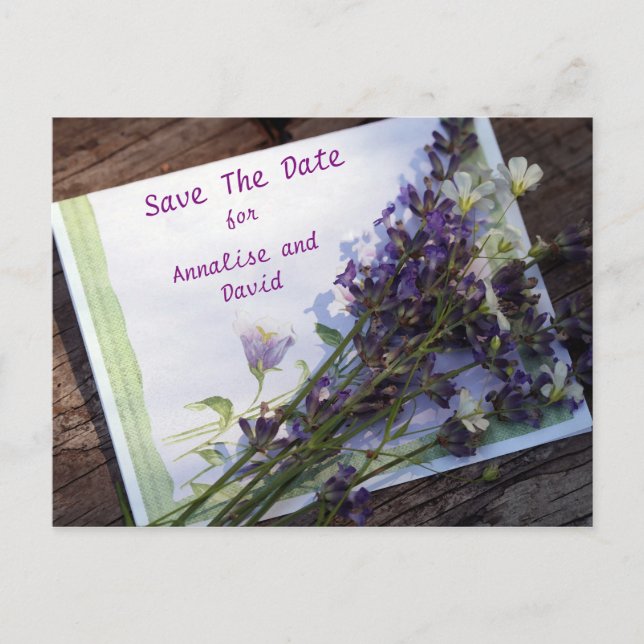 Save The Date Postcard (Front)
