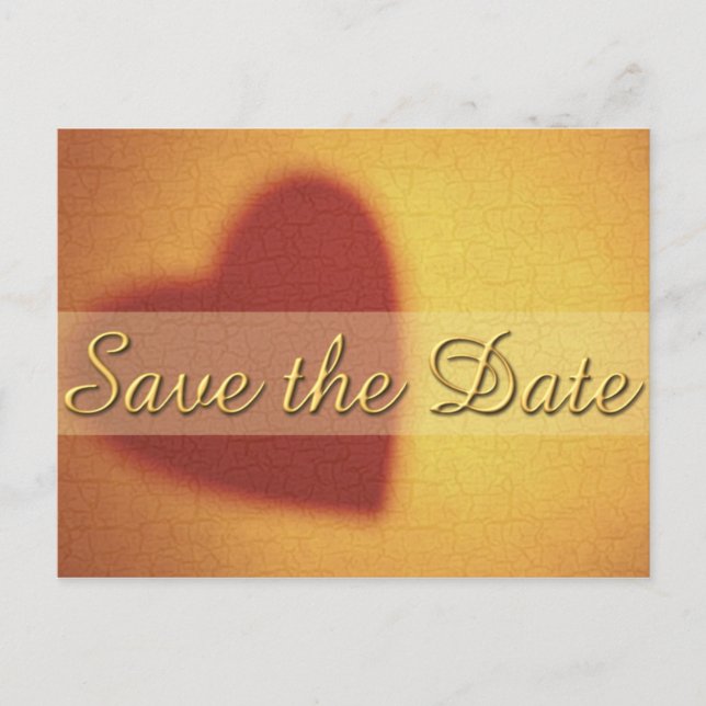 Save the Date postcards (Front)