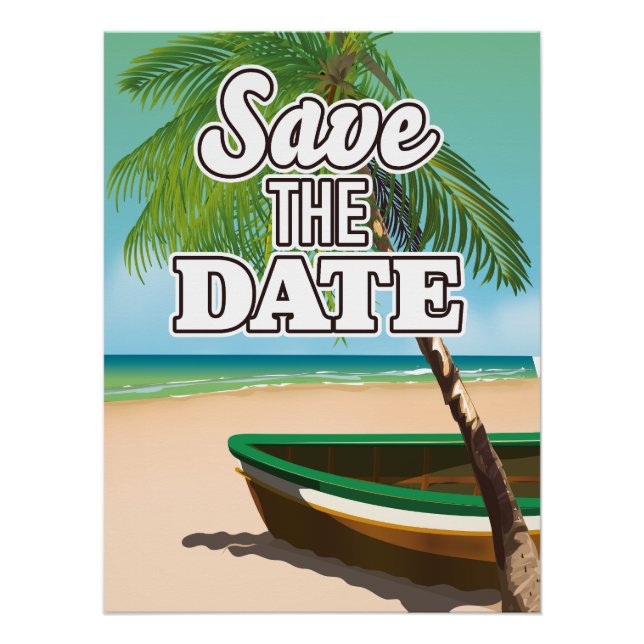 Save the Date Poster (Front)