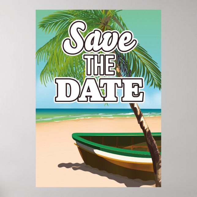 Save the Date Poster (Front)