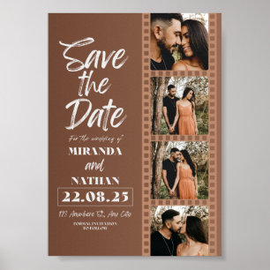 Save The Date Print, Value Poster Paper (Matte)