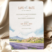 Save The Date Provence France Destination