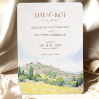 Save The Date Provence France Destination