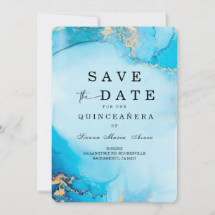 Save the Date Quinceanera Ideas Invitation