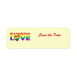 Save the Date/Rainbow Wedding/Gay Pride