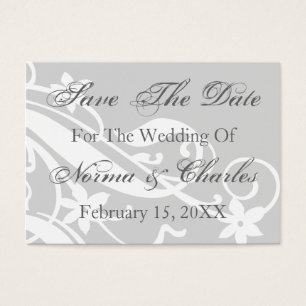 Save The Date Reminder Wedding Day Invitation Card
