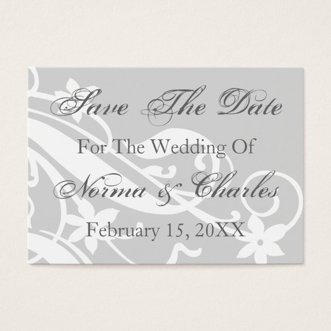 Save The Date Reminder Wedding Day Invitation Card (Front)