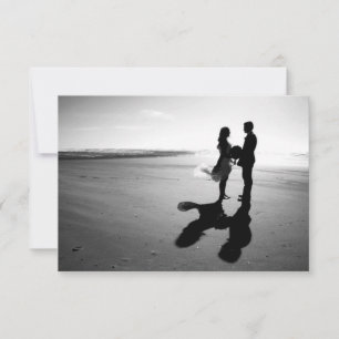 SAVE THE DATE ROMANTIC WEDDING CARD
