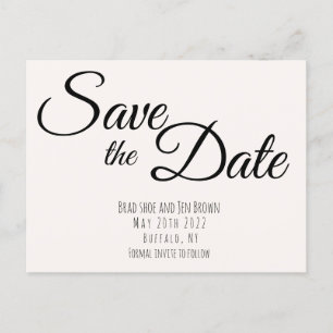 Save the Date! Save The Date Invitation Postcard
