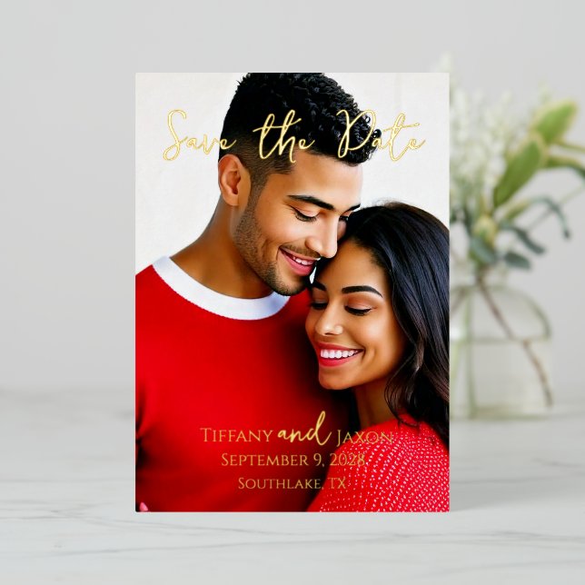 Save the Date Script (Standing Front)