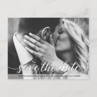 Save the Date script | Engagement photography