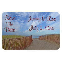 Save The Date Seashore Theme